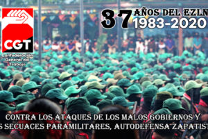 37 años de Rebeldía y Resistencia Zapatista