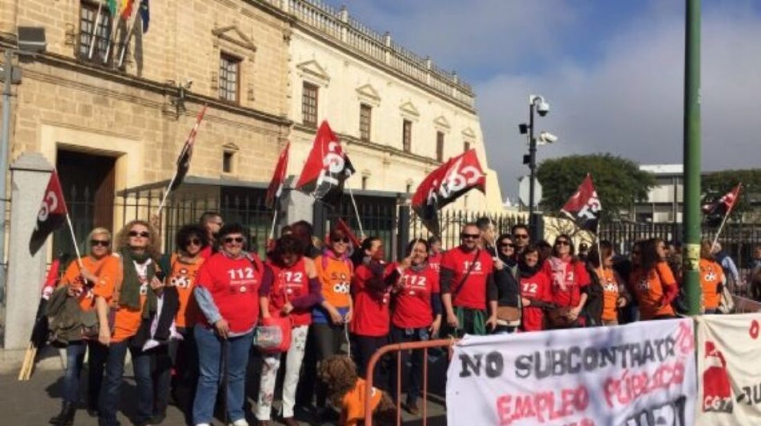 La plantilla del 112 Andalucía irá a la huelga en las fechas clave del periodo navideño