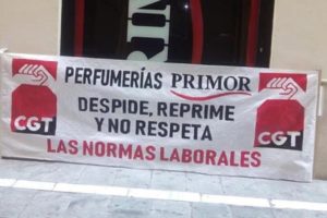 Perfumerías PRIMOR llamada a juicio, de oficio, por la Consejería de Empleo de la Junta de Andalucía tras la intervención de la Inspección de Trabajo ante las reiteradas denuncias de CGT