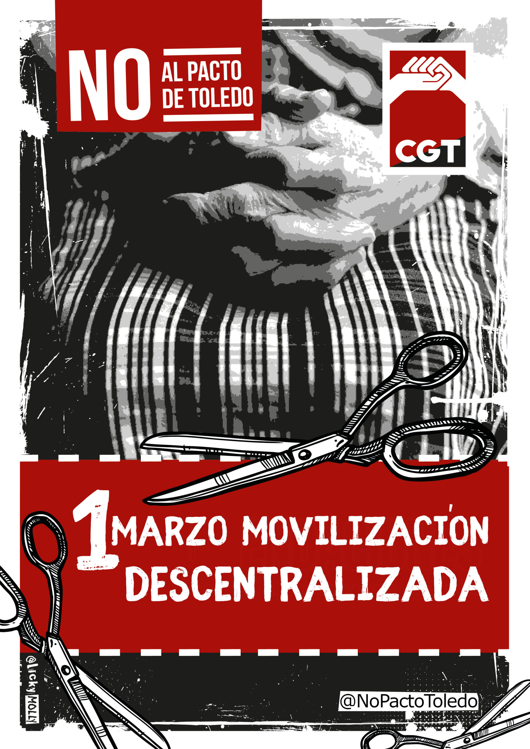 1M Movilización descentralizada en defensa de las Pensiones Públicas