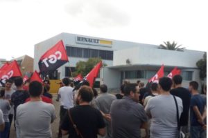CGT se moviliza contra los despidos en Renault Sevilla