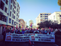 CGT se posiciona en contra del preacuerdo alcanzado en Sevilla, entre la patronal y los sindicatos institucionales, para desconvocar la huelga del Metal en Cádiz por haberse firmado a espaldas de los trabajadores