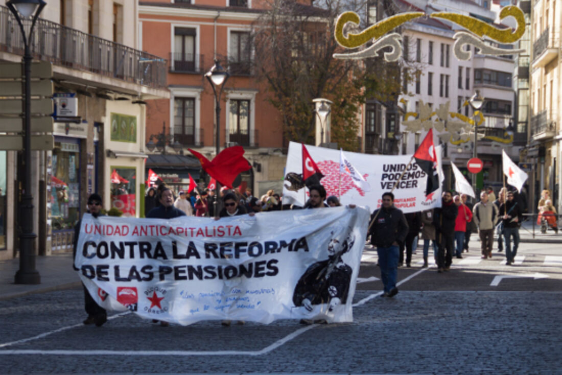 Manifestaciones descentralizadas en defensa del Sistema Público de Pensiones