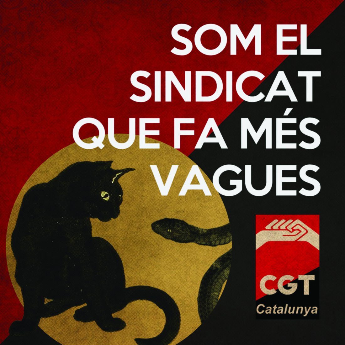 La CGT, sindicato que más huelgas convoca y con más seguimiento en Cataluña