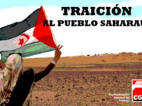 Posición de CGT sobre la traición del gobierno al pueblo saharaui