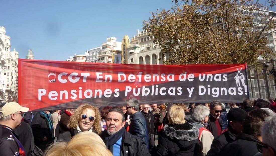 La CGT rechaza la privatización del Sistema Público de Pensiones