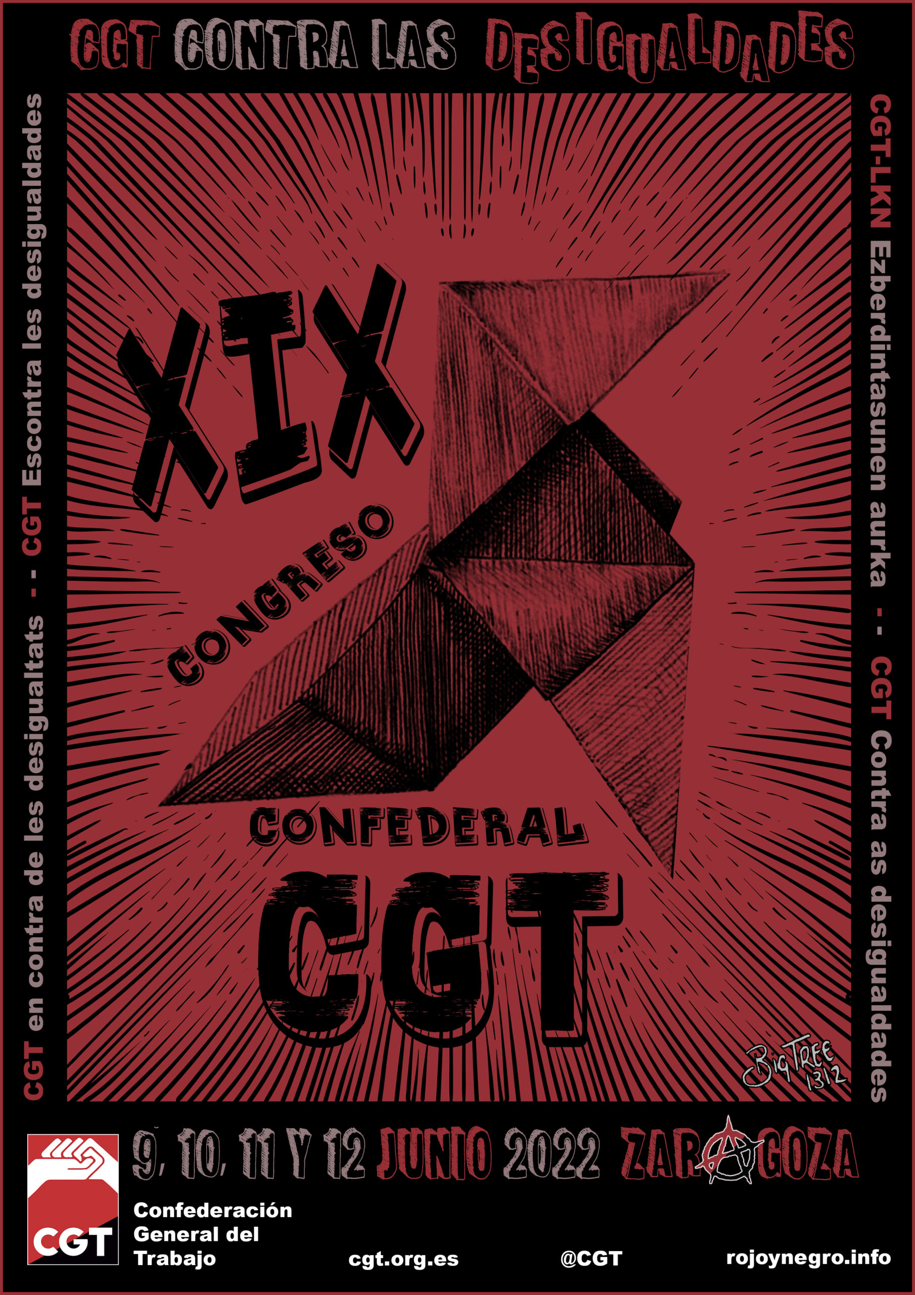 XIX Congreso Ordinario de la CGT en Zaragoza