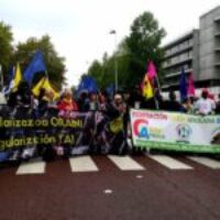 CGT valora positivamente la marcha a Bruselas y se suma a la exigencia internacional para el desarrollo de otras políticas migratorias en favor de los Derechos Humanos