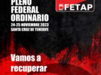 Encuentro-Pleno Ordinario FETAP-CGT en Tenerife