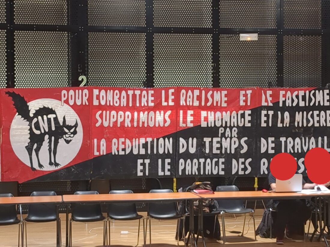 CGT participa en el 36º Congreso de CNT-F Confédération Nationale du Travail
