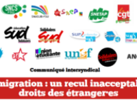 La Intersindical francesa contra la antimigratoria Ley Darmanin