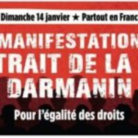 14E, Francia: Movilización nacional contra la Ley Darmanin