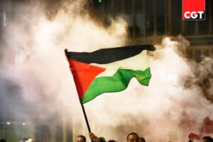CGT inicia un proceso de contactos para la convocatoria de una Huelga General por el fin del Genocidio y el Apartheid en Palestina.