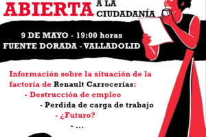 Asamblea abierta de CGT Renault en la ciudad de Valladolid