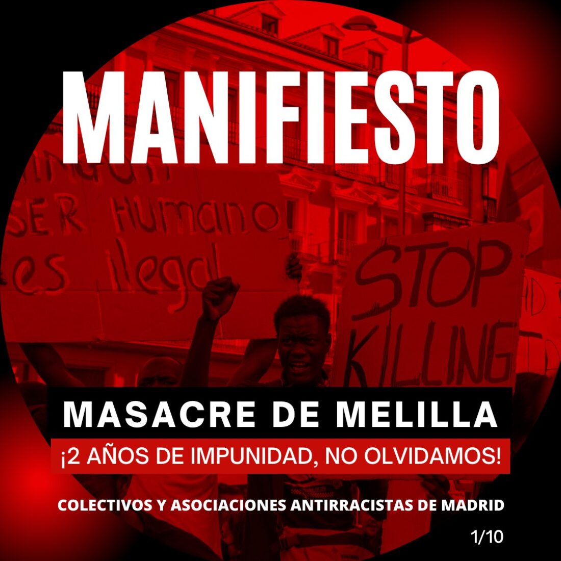 Masacre de Melilla: Dos años de impunidad, ¡no olvidamos!