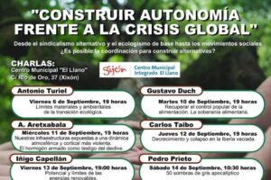 CGT anuncia su participación en las jornadas de reflexión sobre la crisis global