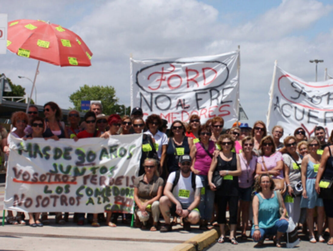 CGT critica el cierre de los comedores de Ford