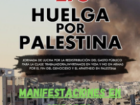 Convocatorias estatales #27SHuelgaPorPalestina