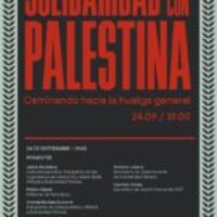 CGT participará en el acto de preparación de la jornada del 27-S organizado por Solidaridad Obrera en Teatro del Barrio.