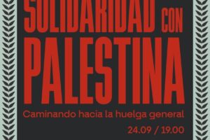 CGT participará en el acto de preparación de la jornada del 27-S organizado por Solidaridad Obrera en Teatro del Barrio.