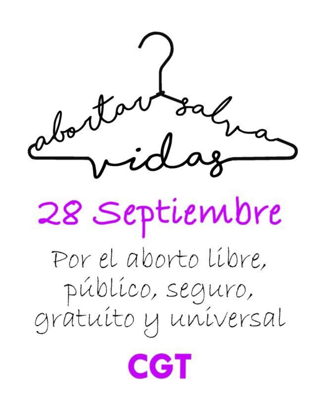 28-S Día mundial por la despenalización del Aborto: “La maternidad será deseada o no será”.