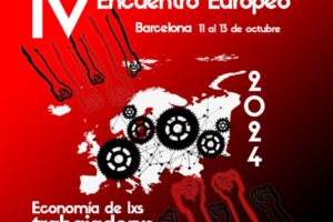 CGT organiza un nuevo encuentro europeo de economía de los trabajadores y las trabajadoras en Barcelona.