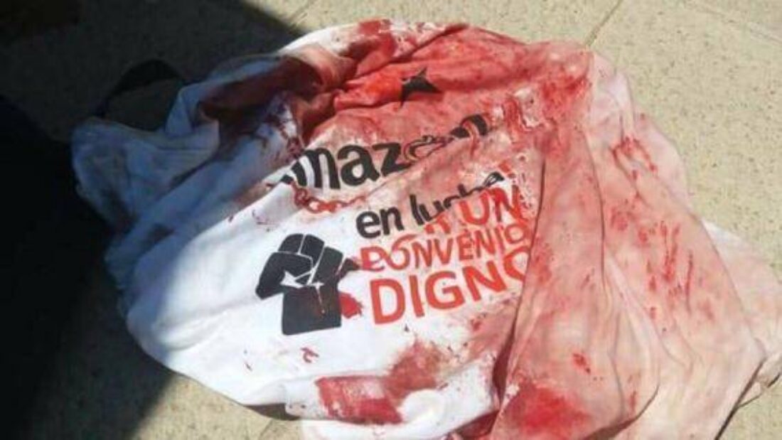 CGT condena la violencia policial contra la plantilla en huelga de Amazon