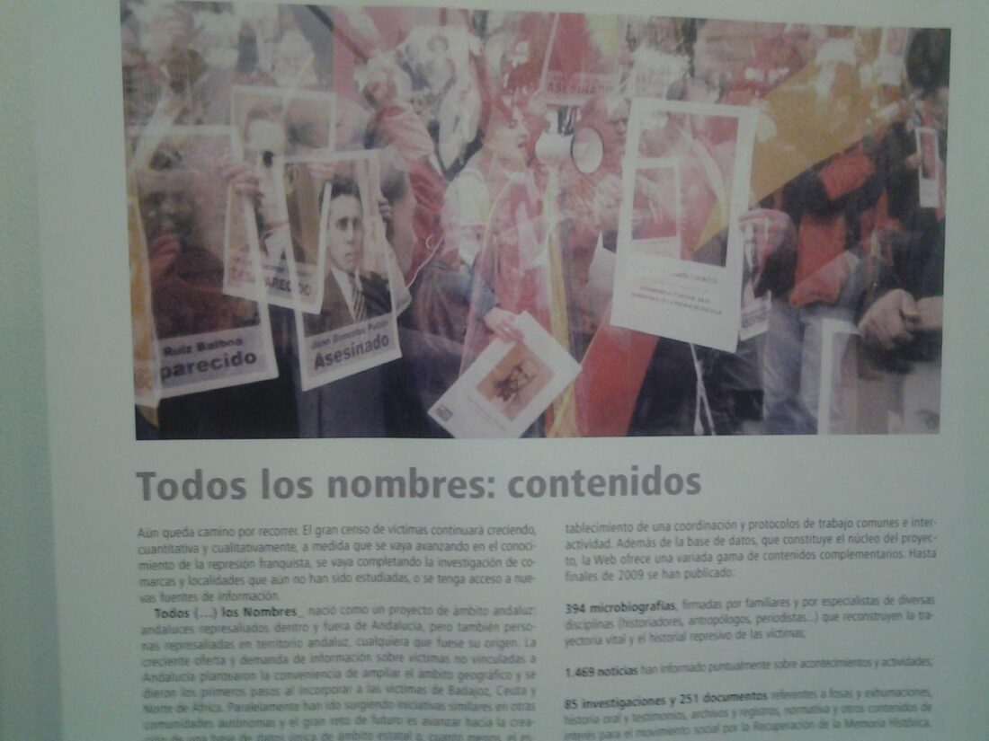 La Exposición ‘Todos (…) Los Nombres’, en CGT Sevilla todo el mes de julio.