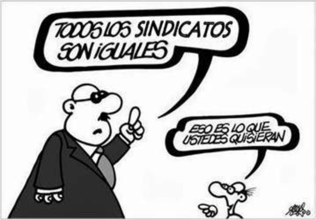 Sobre el escándalo de las tarjetas opacas y la casta sindical. No todos los sindicatos somos iguales