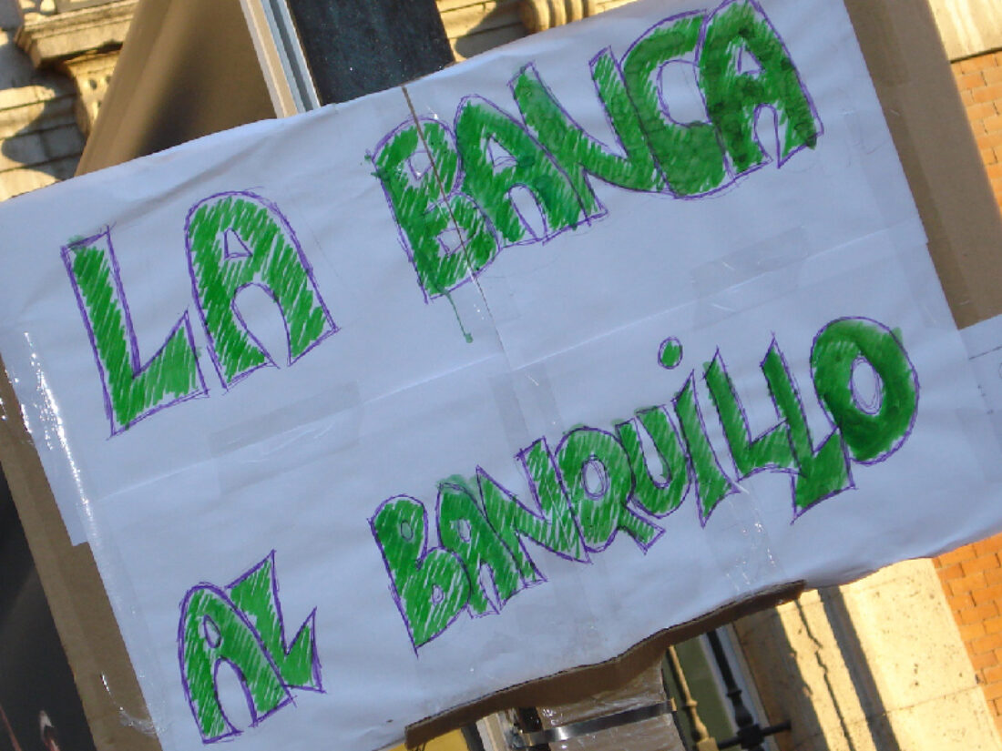 Contra el ERE salvaje de Bankia, movilizaciones en Málaga