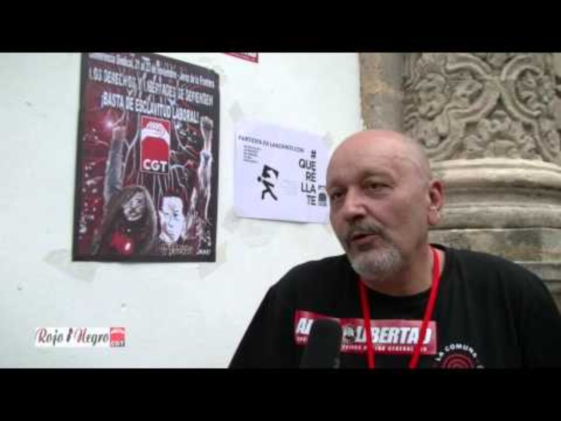 Entrevistas Conferencia Sindical de CGT, Jerez 2014