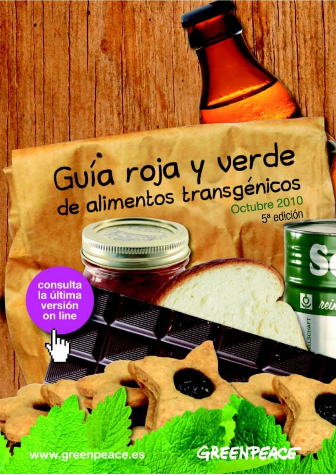 Nueva Guía Roja y Verde de los alimentos transgénicos