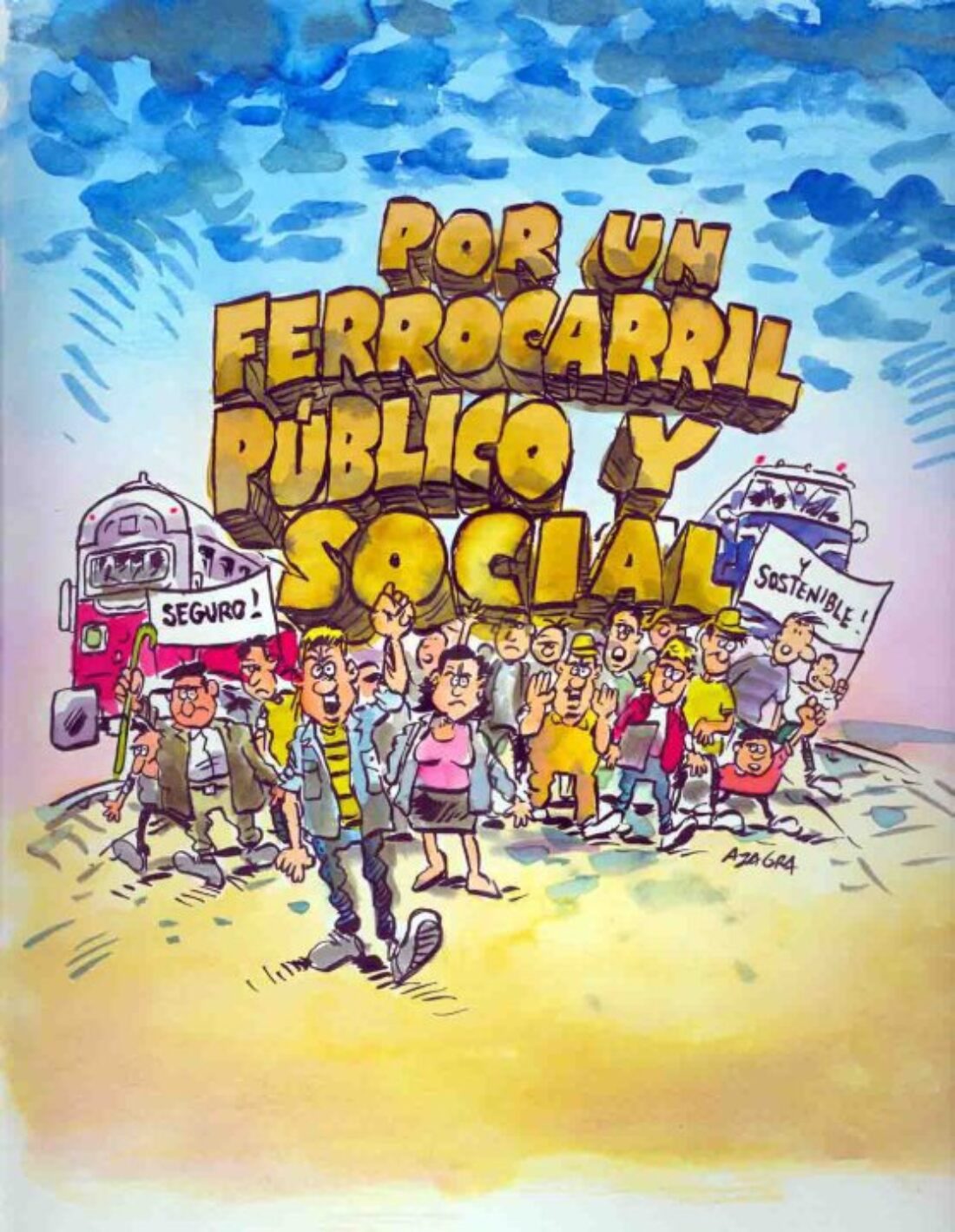 SFF Madrid CGT participa en una charla-debate sobree la prvatización del ferrocarril