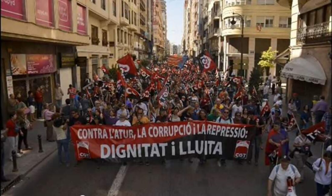 Vídeo 1 mayo, Valencia