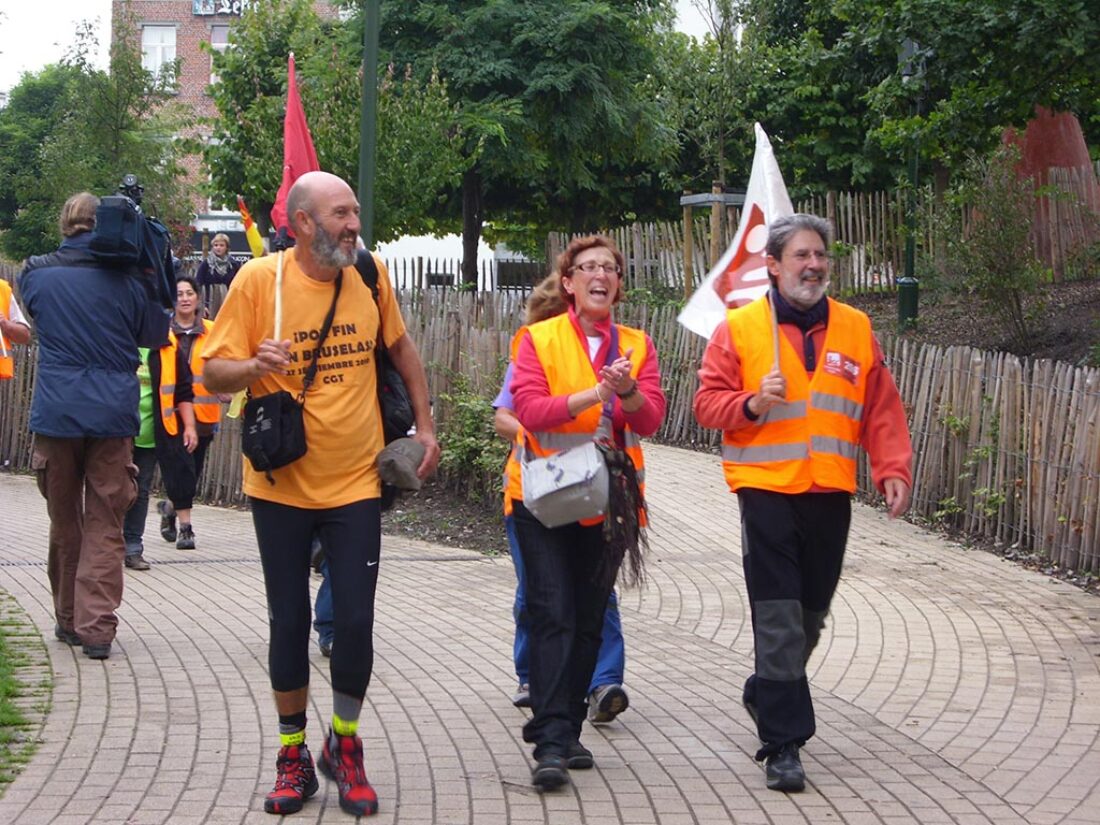 La Marcha a Bruselas llega a las puertas del parlamento europeo