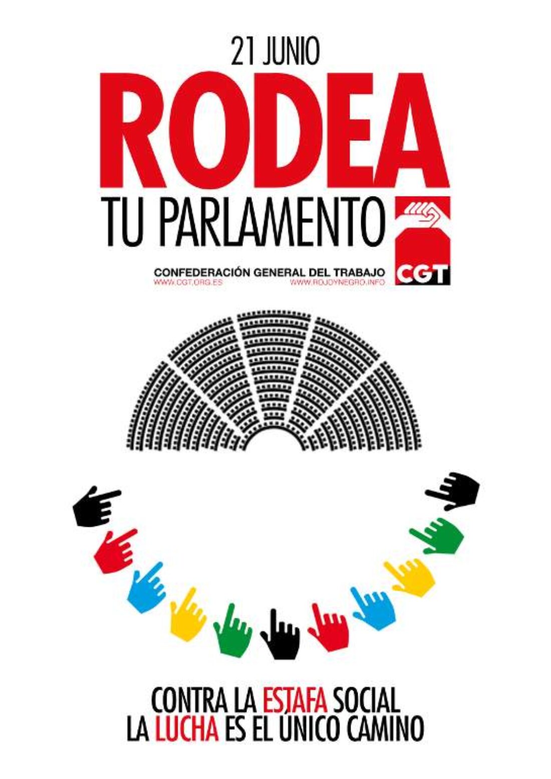 El 21 de Junio “RODEA LOS PARLAMENTOS”