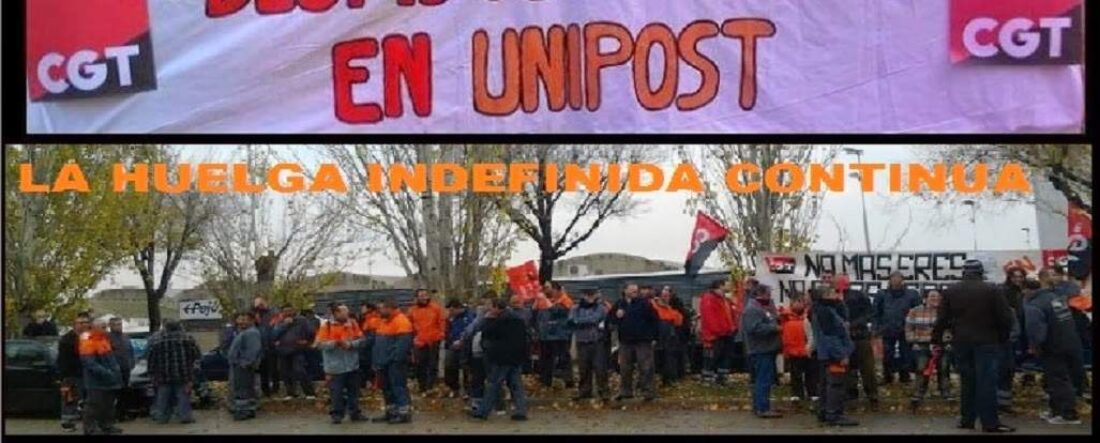 7º día de la huelga indefinida en UNIPOST