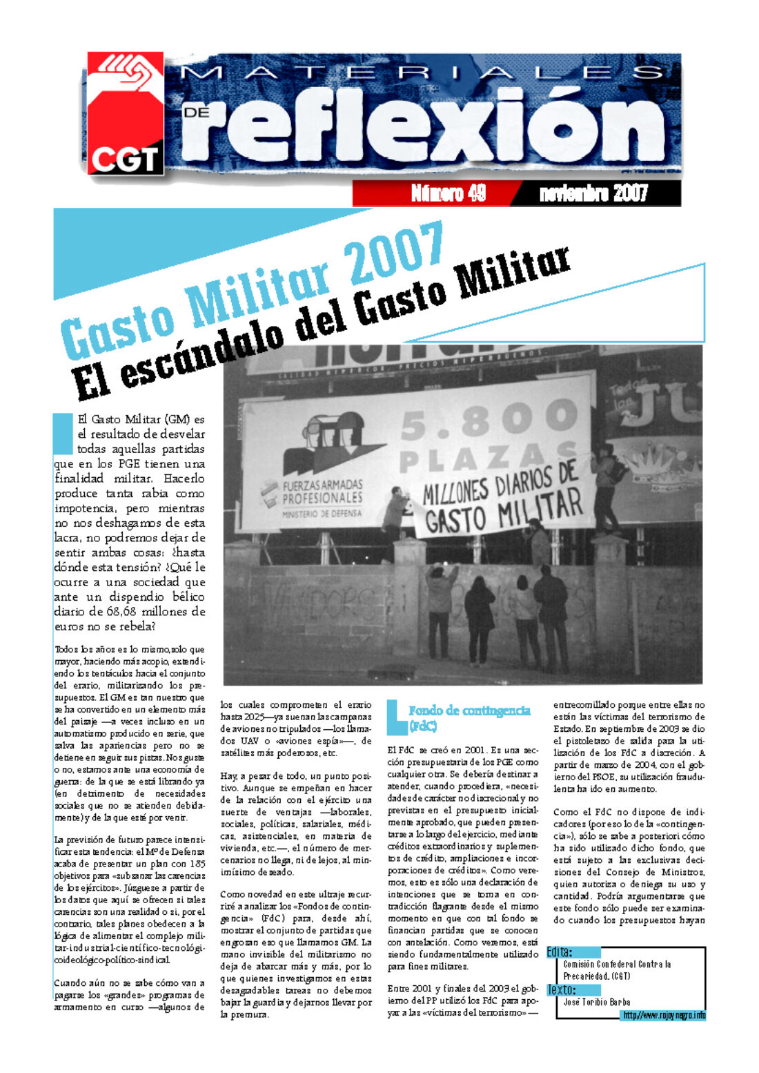 MR 49 Gasto Militar 2007