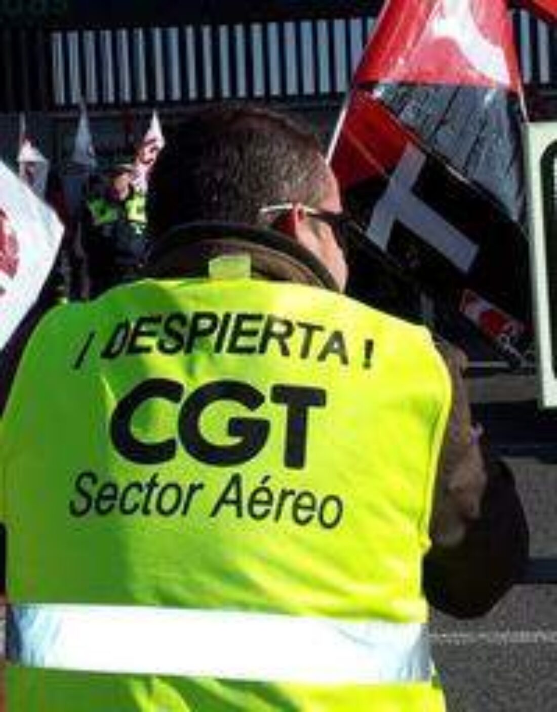 CGT grita desde el lugar más alto de la provincia de Madrid