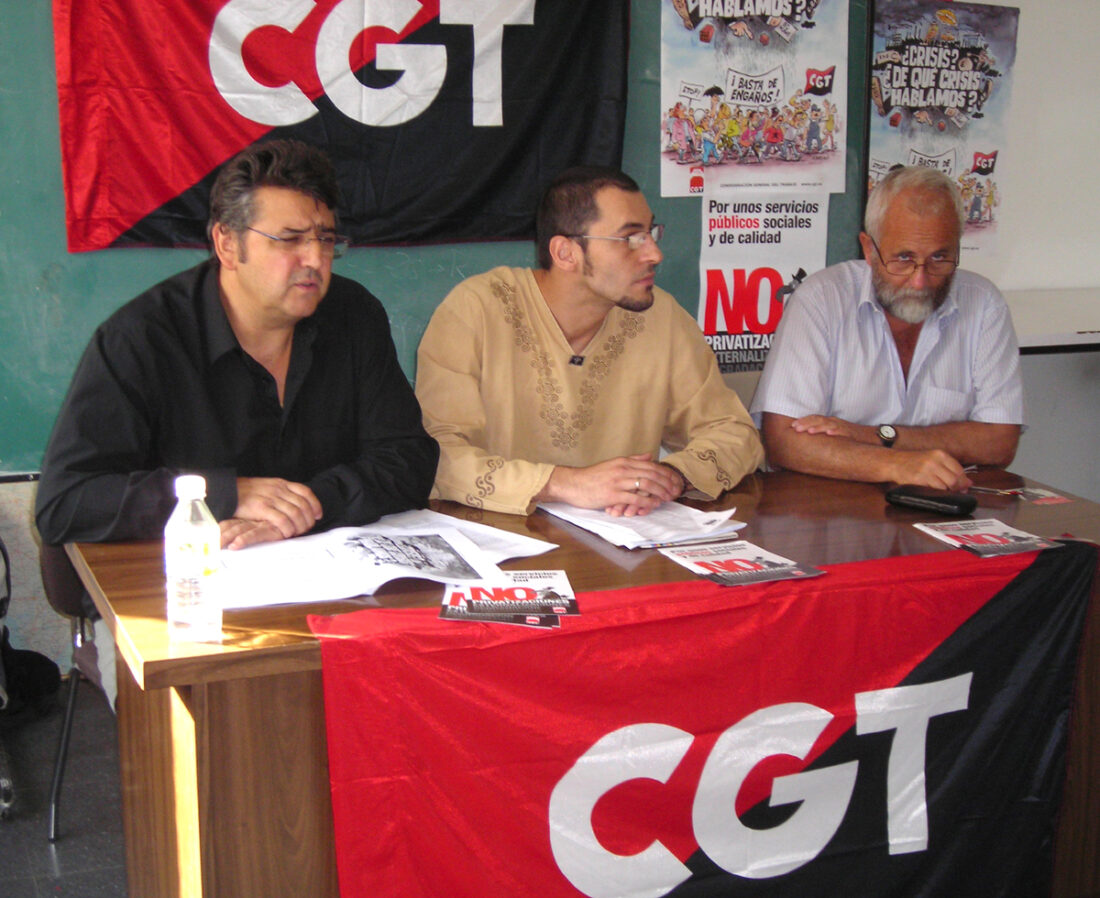 CGT presenta su respuesta a la crisis con el horizonte enfocado hacia la huelga general (25/9/08)