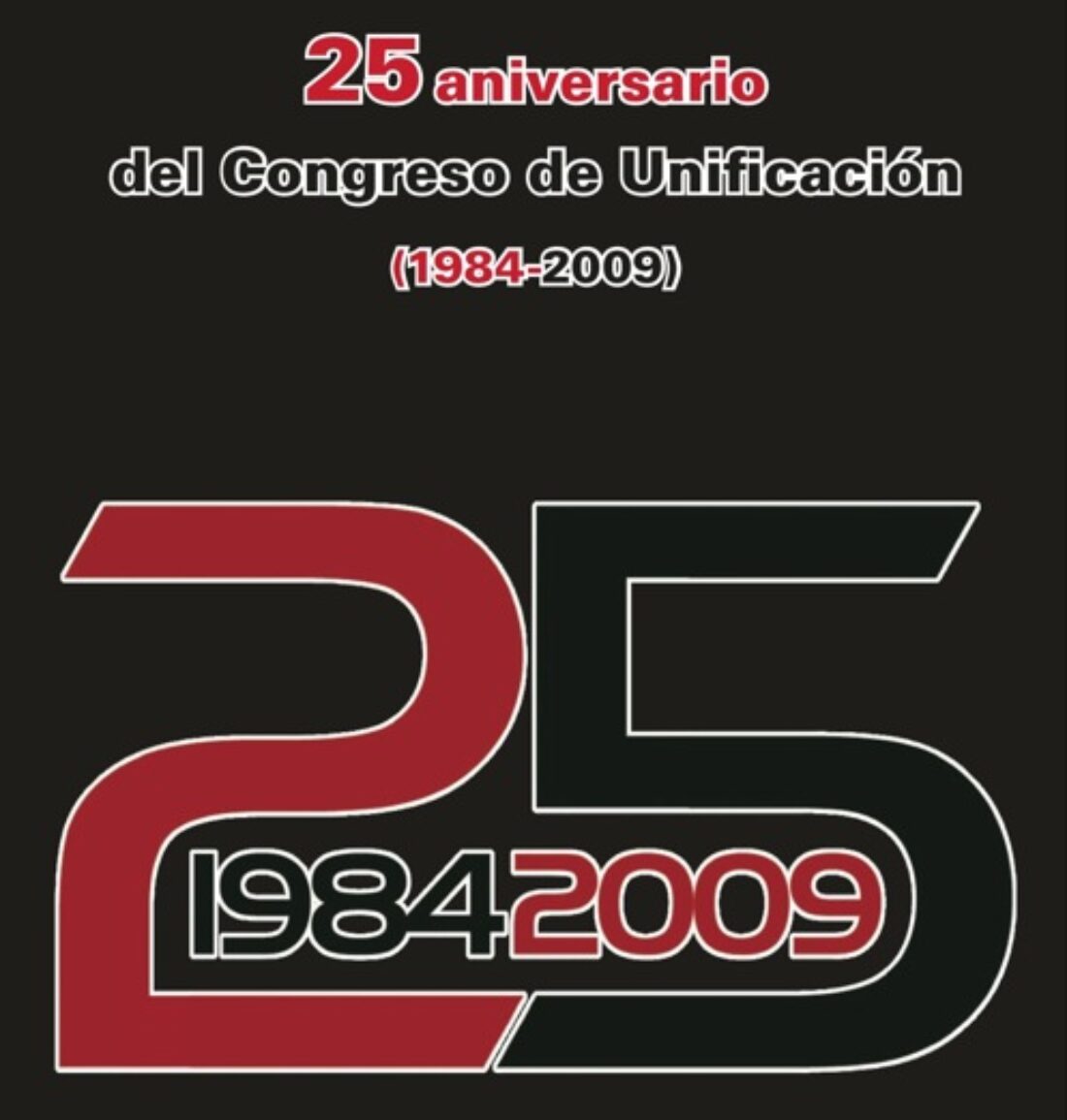 Editado el libro «25 Aniversario del Congreso de Unificación (1984-2009)»