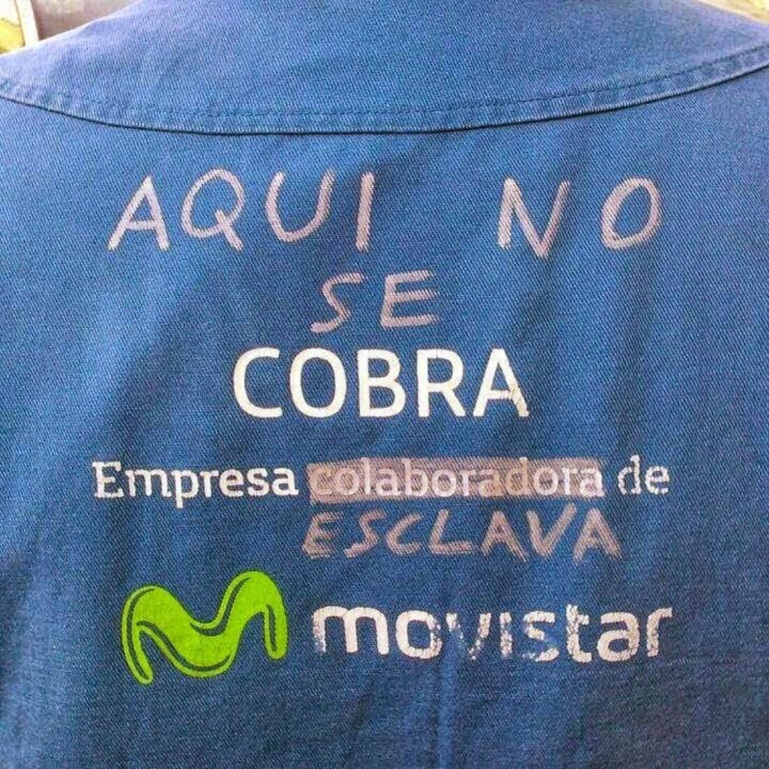 La huelga de trabajadoras y trabajadores de contratas Movistar se extiende a la plantilla directa de telefónica