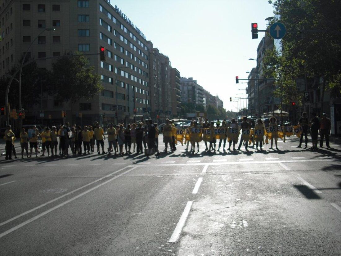 Nuevas concentraciones y cortes de tráfico en diversos lugares de Barcelona y l’Hospitalet