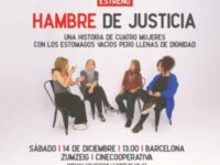 Estreno del documental «Hambre de justicia»