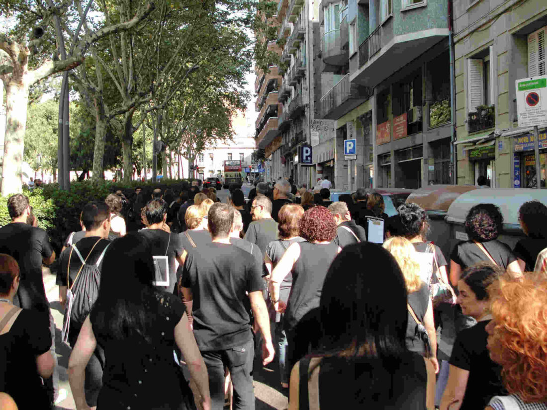 Cortes de tráfico y concentraciones el 17 de agosto en diversos lugares de Barcelona y Hospitalet