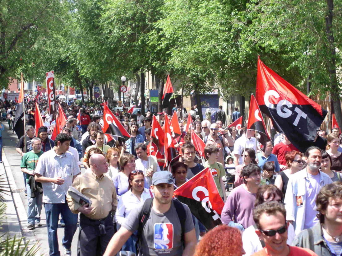 Respuesta sindical y social de CGT frente a la crisis económica (4/9/08)