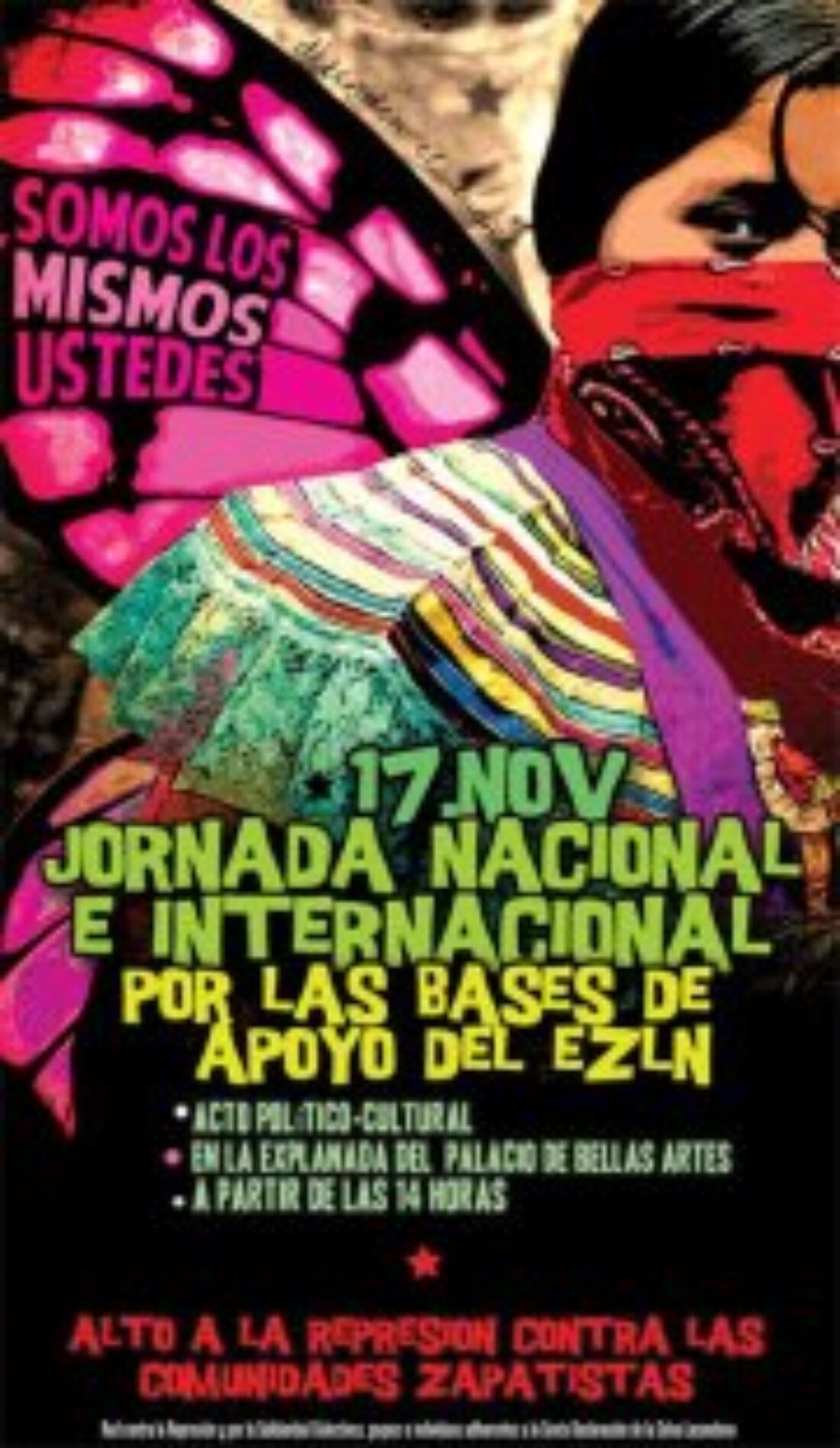 17-N: Jornada Nacional e Internacional sobre las Comunidades Zapatistas