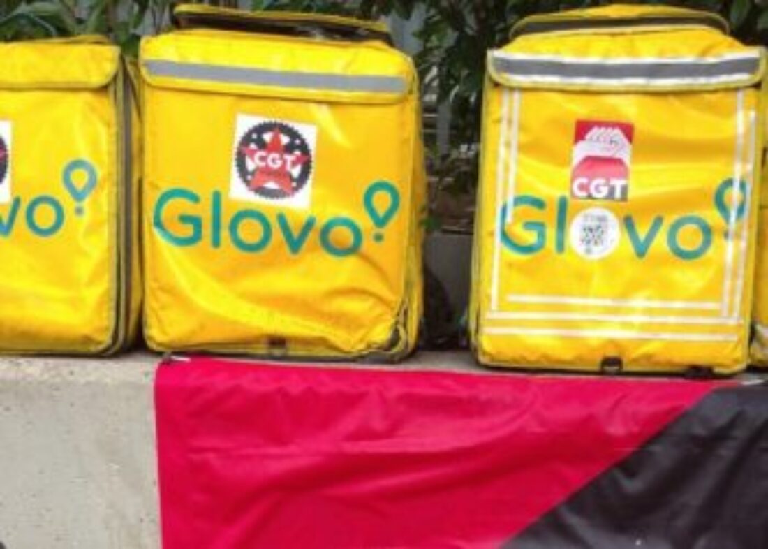 CGT se persona contra Glovo