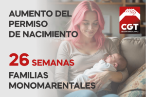 El TC sentencia que las familias monoparentales tendrán hasta 26 semanas de permiso por nacimiento por hijo