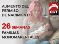 El TC sentencia que las familias monoparentales tendrán hasta 26 semanas de permiso por nacimiento por hijo